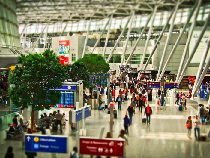 Flughafen als Symbolbild für Internationalität